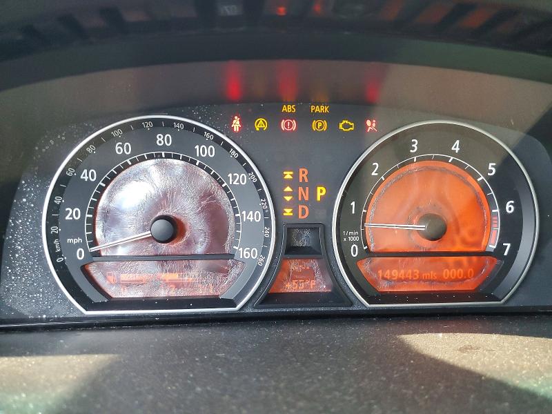 47547496 :رقم المزاد ، WBAGN63545DS59047 vin ، 2005 Bmw 745 مزاد بيع