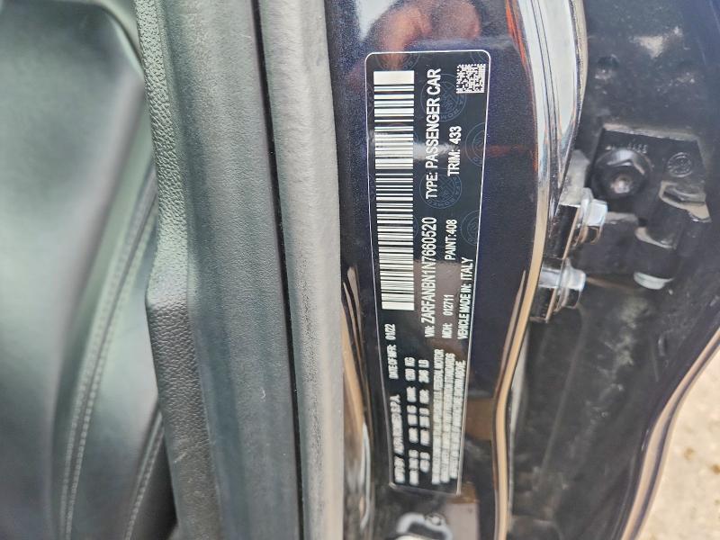 Продажа на аукционе авто 2022 Alfa Romeo Giulia, vin: ZARFANBN1N7660520, номер лота: 46873636