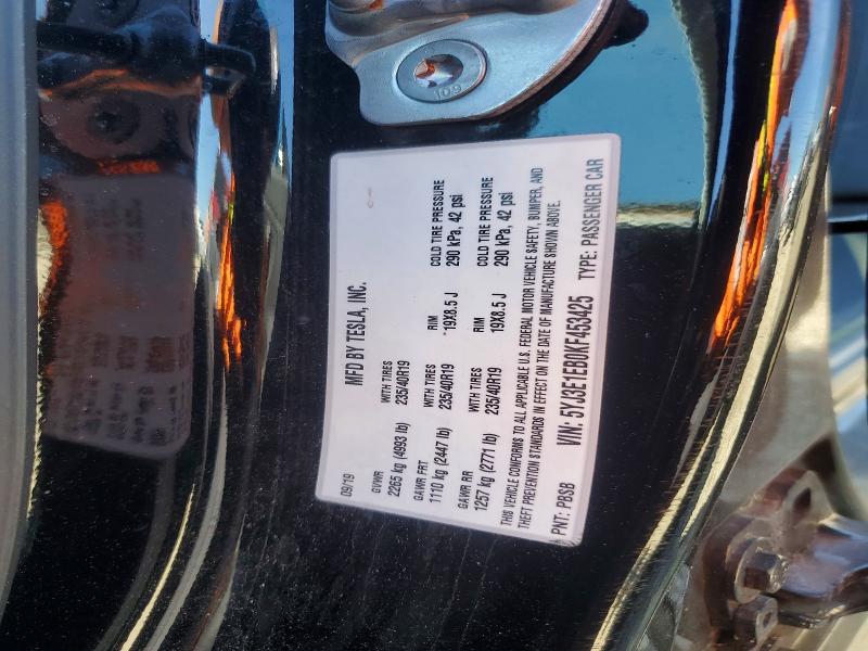 Aukcja sprzedaży 2019 Tesla Model 3, vin: 5YJ3E1EB0KF453425, numer aukcji: 46442456