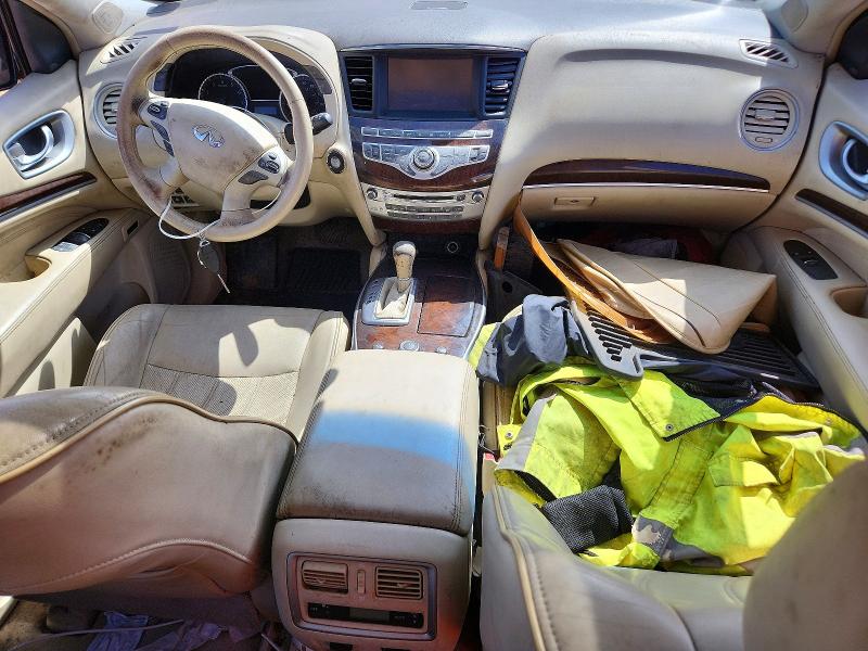 48223156 :رقم المزاد ، 5N1AL0MM7DC349522 vin ، 2013 Infiniti Jx35 مزاد بيع