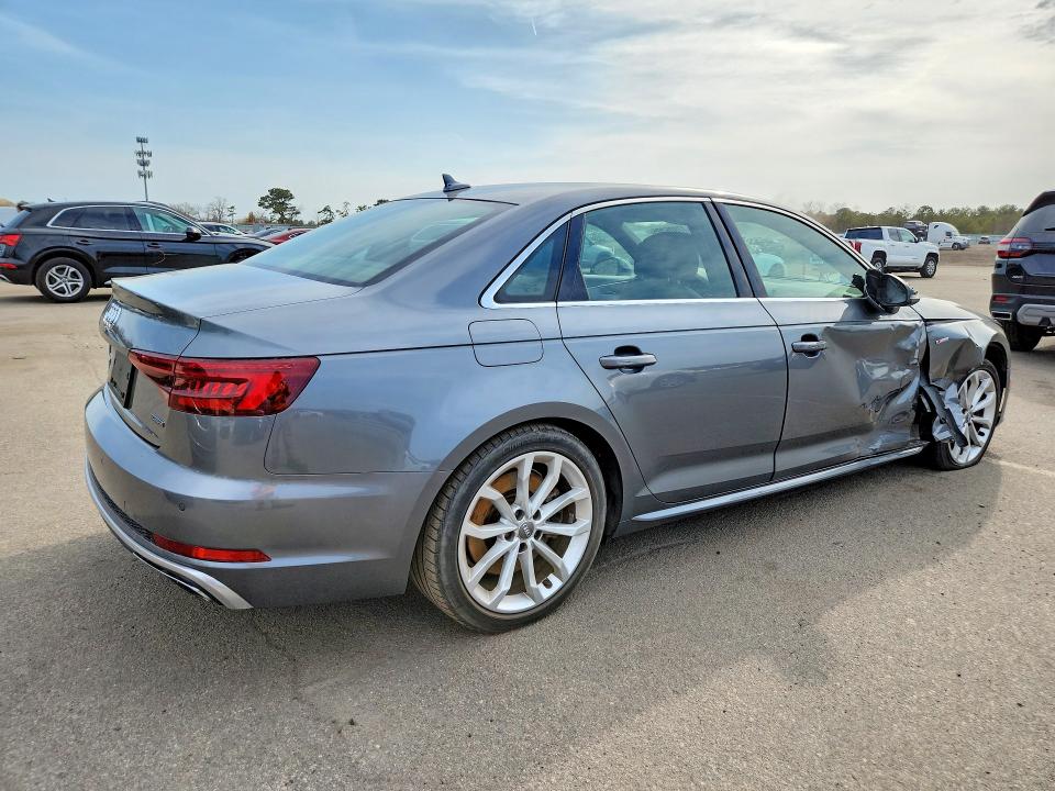 Продажа на аукционе авто 2019 Audi A4, vin: WAUENAF4XKN005653, номер лота: 77806205