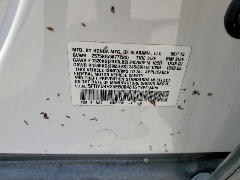 Продаж на аукціоні авто 2014 Acura Mdx, vin: 5FRYD4H25EB004816, номер лоту: 46772906