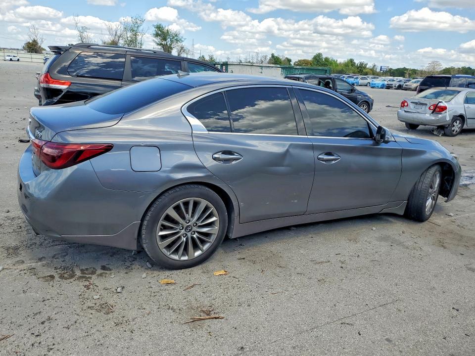 46634656 :رقم المزاد ، JN1EV7AR6JM434353 vin ، 2018 Infiniti Q50 مزاد بيع