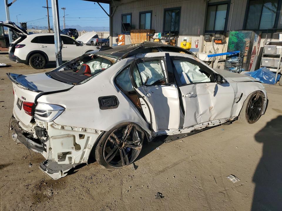 2016 Bmw M3 მანქანა იყიდება აუქციონზე, vin: WBS8M9C58GP966917, აუქციონის ნომერი: 79045545