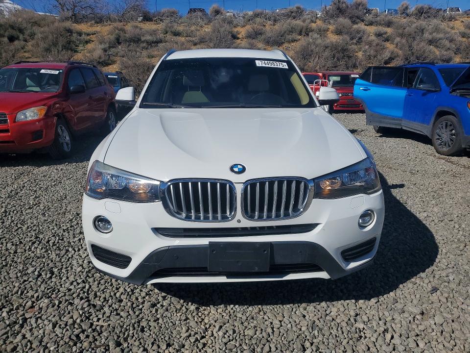 2017 Bmw X3 მანქანა იყიდება აუქციონზე, vin: 5UXWX9C57H0T06589, აუქციონის ნომერი: 74498375
