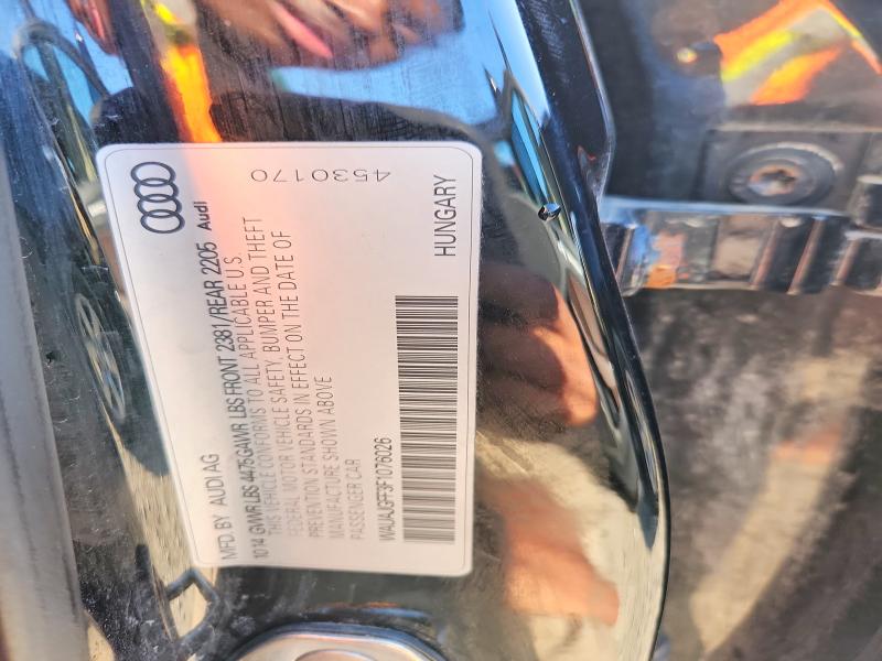 47240186 :رقم المزاد ، WAUAJGFF3F1076026 vin ، 2015 Audi A3 مزاد بيع