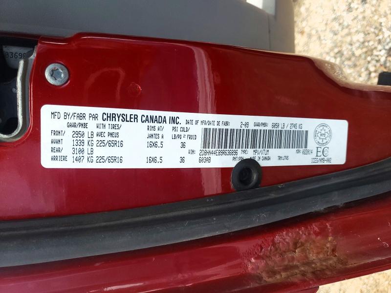 2009 Dodge Grand Caravan მანქანა იყიდება აუქციონზე, vin: 2D8HN44E89R636896, აუქციონის ნომერი: 41807786