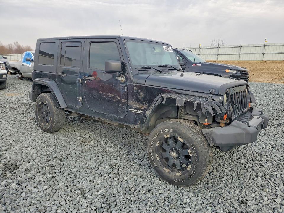 47035716 :رقم المزاد ، 1J4BA5H18AL205673 vin ، 2010 Jeep Wrangler Unlimited مزاد بيع