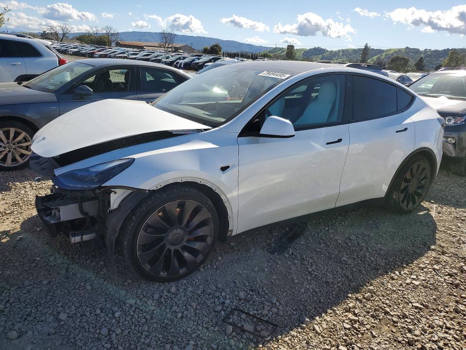Aukcja sprzedaży 2022 Tesla Model Y, vin: 7SAYGDEF0NF343017, numer aukcji: 79494495