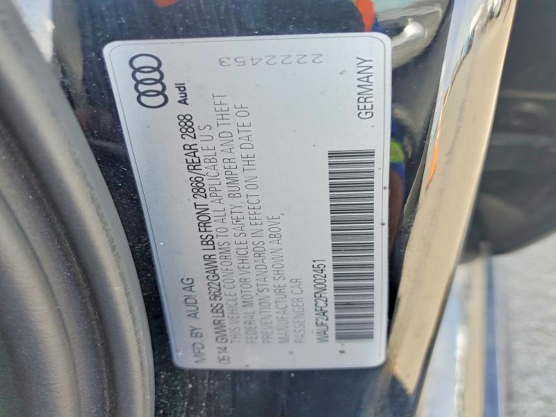 Продаж на аукціоні авто 2015 Audi S6, vin: WAUF2AFC2FN002451, номер лоту: 77413935