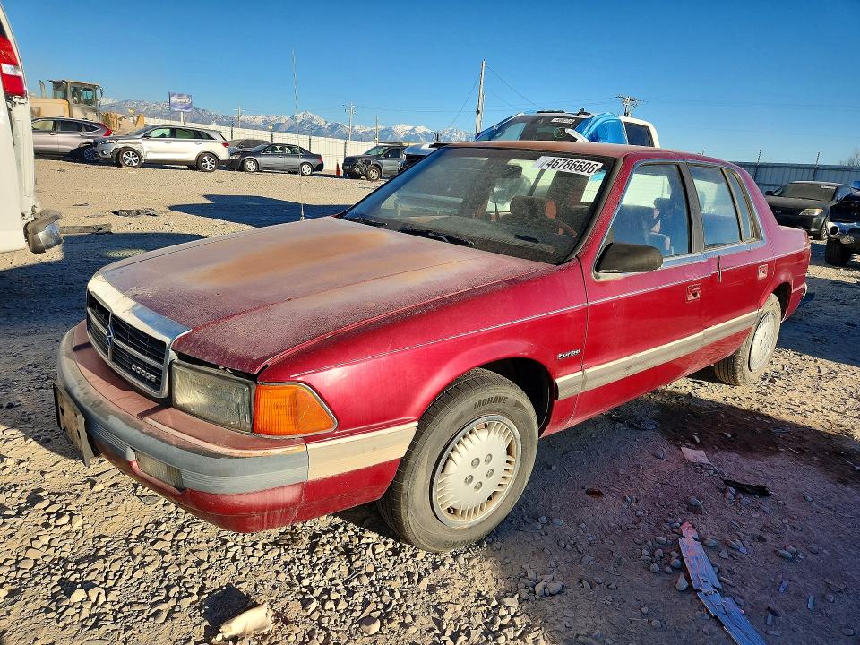1989 Dodge Spirit მანქანა იყიდება აუქციონზე, vin: 1B3BA46J8KF414562, აუქციონის ნომერი: 46786606