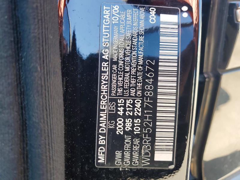 46748586 :رقم المزاد ، WDBRF52H17F884672 vin ، 2007 Mercedes-benz C 230 مزاد بيع