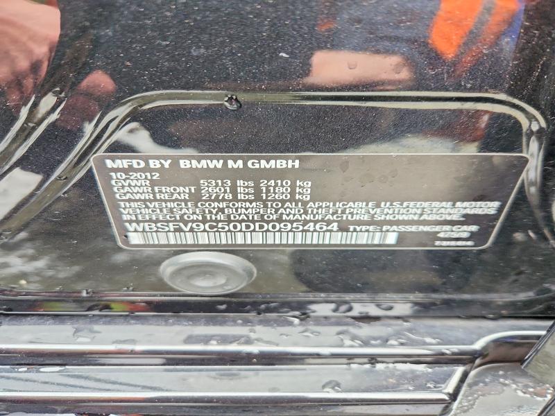 Продажа на аукционе авто 2013 Bmw M5, vin: WBSFV9C50DD095464, номер лота: 41978726