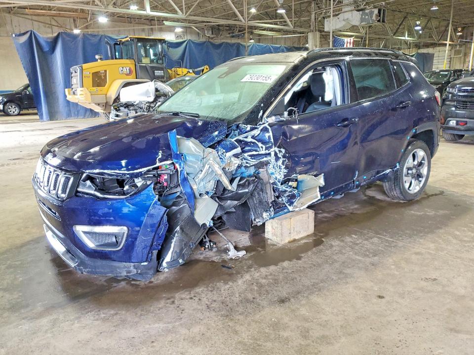 79230155 :رقم المزاد ، 3C4NJDCB8MT536260 vin ، 2021 Jeep Compass مزاد بيع
