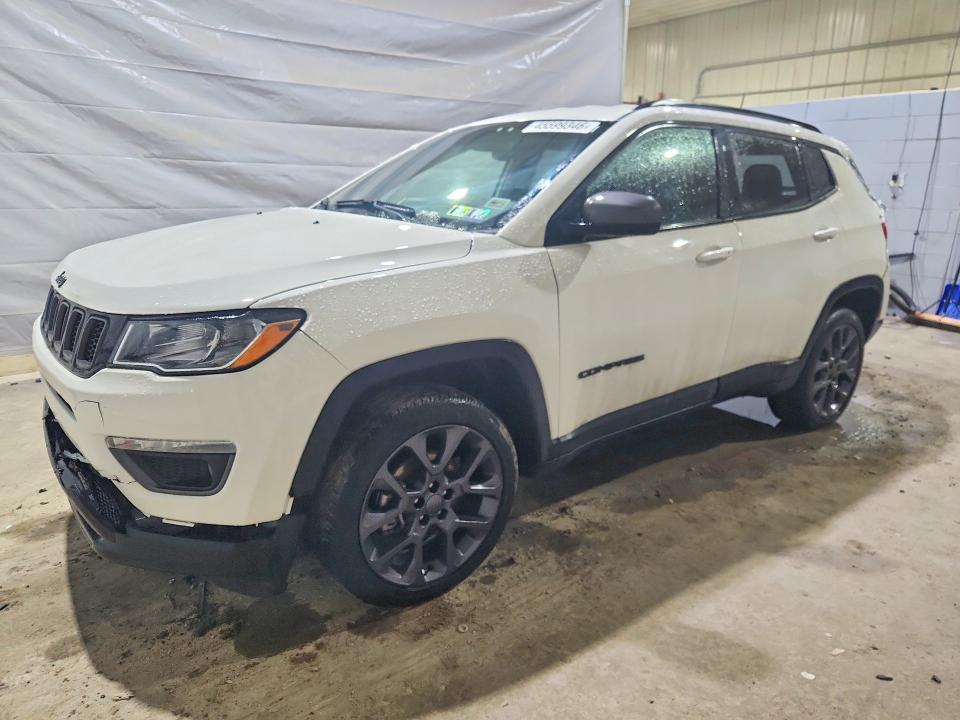45599346 :رقم المزاد ، 3C4NJDEB1MT532595 vin ، 2021 Jeep Compass مزاد بيع
