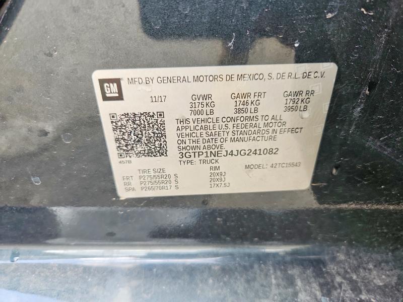 Продажа на аукционе авто 2018 Gmc Sierra, vin: 3GTP1NEJ4JG241082, номер лота: 41924736