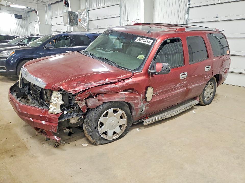 79791085 :رقم المزاد ، 1GYEK63N53R114712 vin ، 2003 Cadillac Escalade مزاد بيع