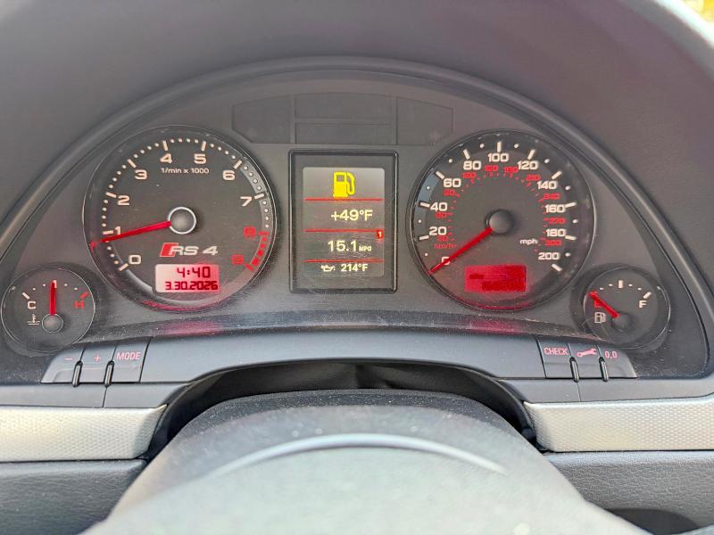 48198816 :رقم المزاد ، WUARU78E37N902047 vin ، 2007 Audi Rs4 مزاد بيع