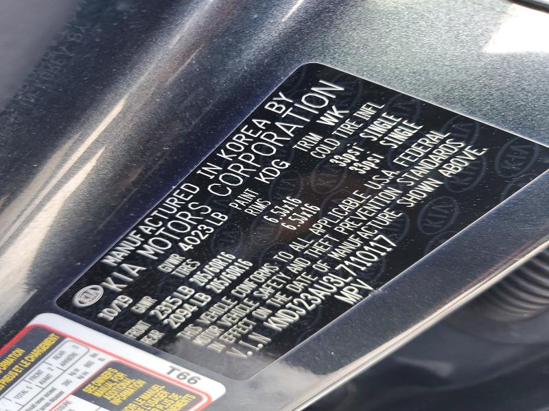 2020 Kia Soul მანქანა იყიდება აუქციონზე, vin: KNDJ23AU3L7110117, აუქციონის ნომერი: 47597686