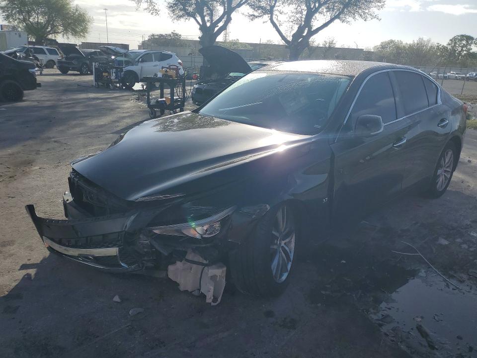 2015 Infiniti Q50 მანქანა იყიდება აუქციონზე, vin: JN1BV7AP1FM352815, აუქციონის ნომერი: 79283895