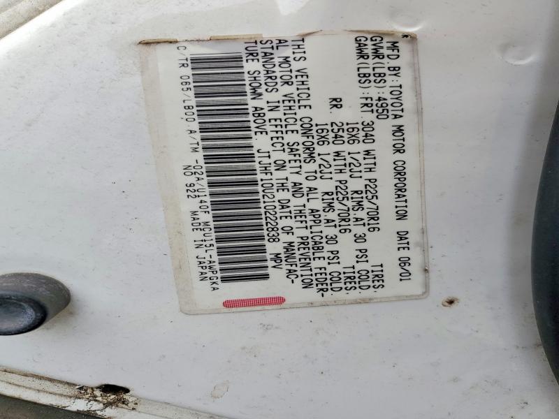 Продаж на аукціоні авто 2001 Lexus Rx 300, vin: JTJHF10U210222838, номер лоту: 45628686
