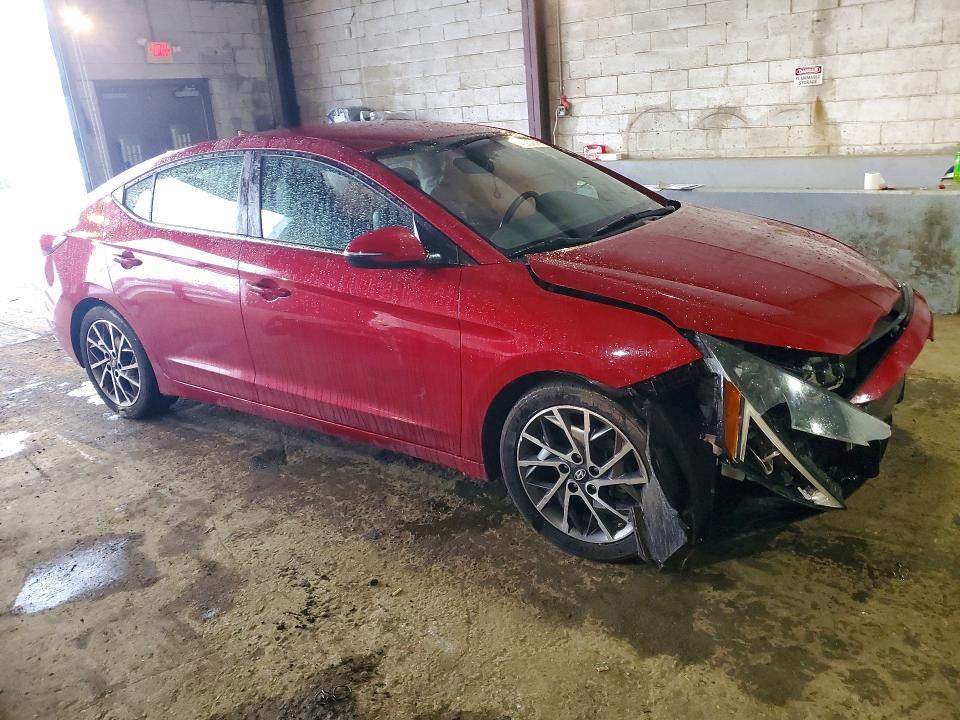 2019 Hyundai Elantra მანქანა იყიდება აუქციონზე, vin: KMHD84LF1KU790224, აუქციონის ნომერი: 45934876