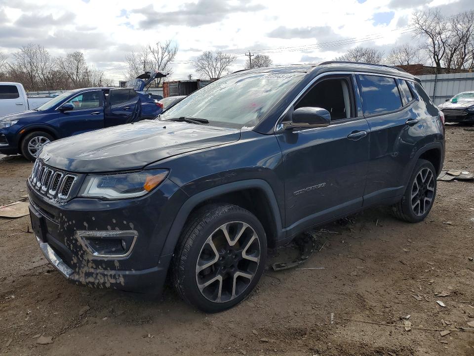 2018 Jeep Compass მანქანა იყიდება აუქციონზე, vin: 3C4NJDCB8JT163653, აუქციონის ნომერი: 46094376