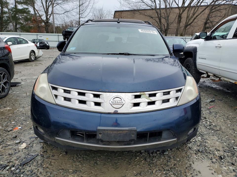 2005 Nissan Murano მანქანა იყიდება აუქციონზე, vin: JN8AZ08W15W432124, აუქციონის ნომერი: 45592016