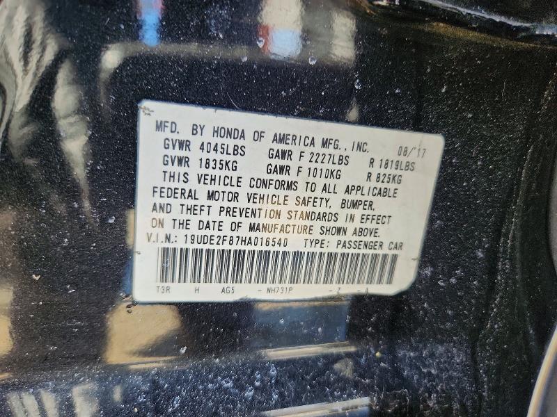 Продаж на аукціоні авто 2017 Acura Ilx, vin: 19UDE2F87HA016540, номер лоту: 41786006