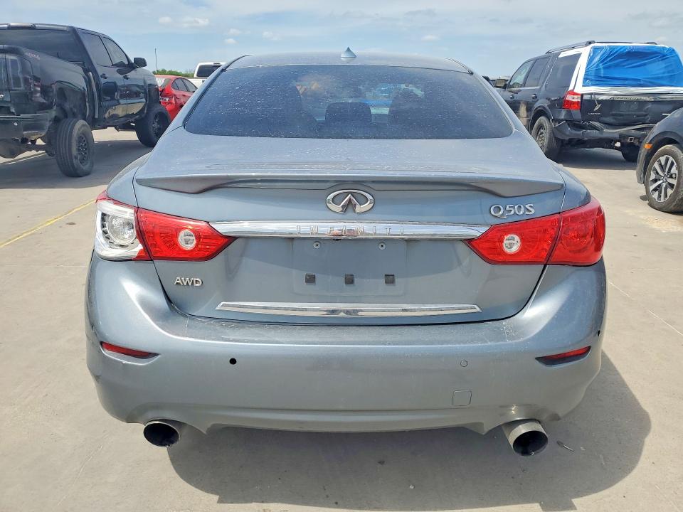 2017 Infiniti Q50 მანქანა იყიდება აუქციონზე, vin: JN1EV7AR9HM840525, აუქციონის ნომერი: 48355636