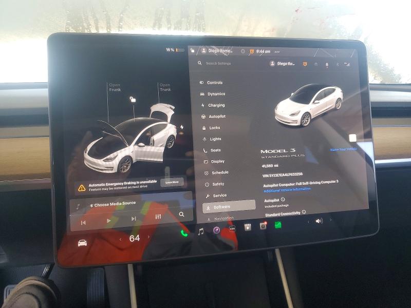 Продаж на аукціоні авто 2020 Tesla Model 3, vin: 5YJ3E1EA4LF633256, номер лоту: 46885476