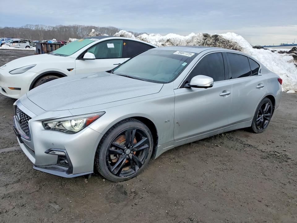 2019 Infiniti Q50 მანქანა იყიდება აუქციონზე, vin: JN1EV7AR6KM592015, აუქციონის ნომერი: 78467725