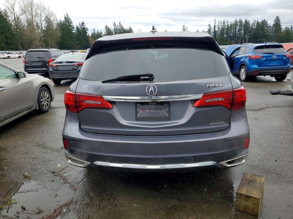 41600916 :رقم المزاد ، 5FRYD4H3XHB020524 vin ، 2017 Acura Mdx مزاد بيع