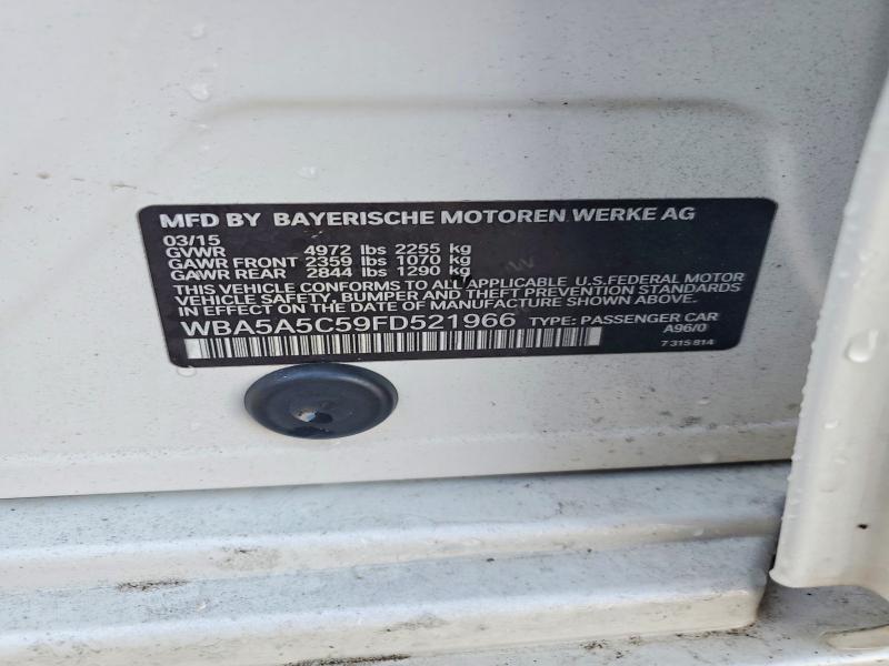 Продажа на аукционе авто 2015 Bmw 528, vin: WBA5A5C59FD521966, номер лота: 41723356