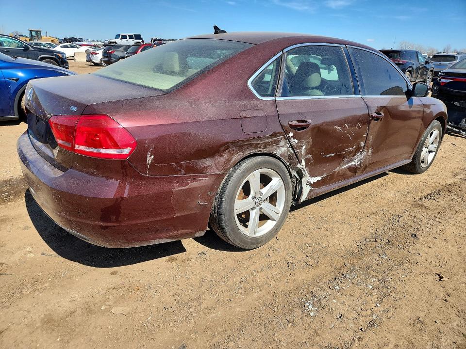 Продажа на аукционе авто 2013 Volkswagen Passat, vin: 1VWBP7A35DC109755, номер лота: 47197276