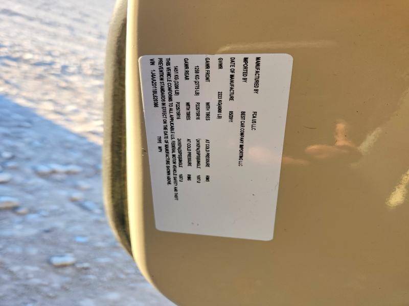 2011 Jeep Wrangler მანქანა იყიდება აუქციონზე, vin: 1J4AA2D11BL620366, აუქციონის ნომერი: 47318486