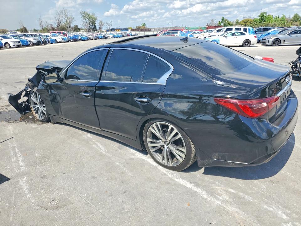 45568976 :رقم المزاد ، JN1EV7CP4MM701375 vin ، 2021 Infiniti Q50 مزاد بيع