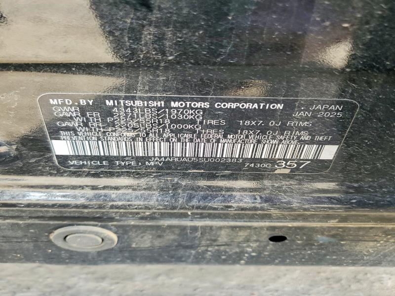 Продаж на аукціоні авто 2025 Mitsubishi Outlander Sport, vin: JA4ARUAU5SU002383, номер лоту: 79838245