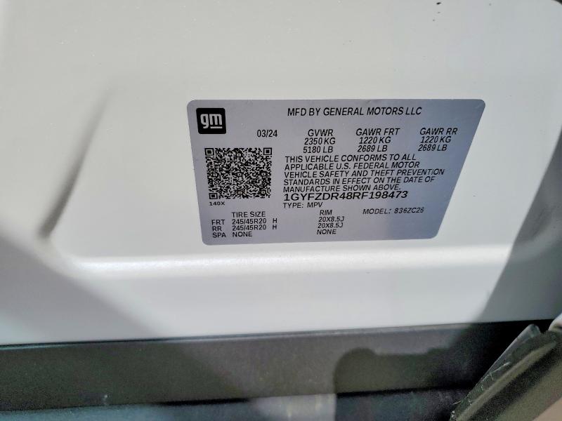 Продажа на аукционе авто 2024 Cadillac Xt4, vin: 1GYFZDR48RF198473, номер лота: 46179356