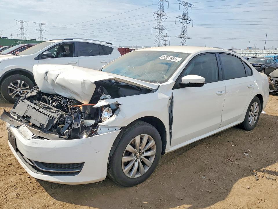 46621826 :رقم المزاد ، 1VWAT7A34EC082945 vin ، 2014 Volkswagen Passat مزاد بيع