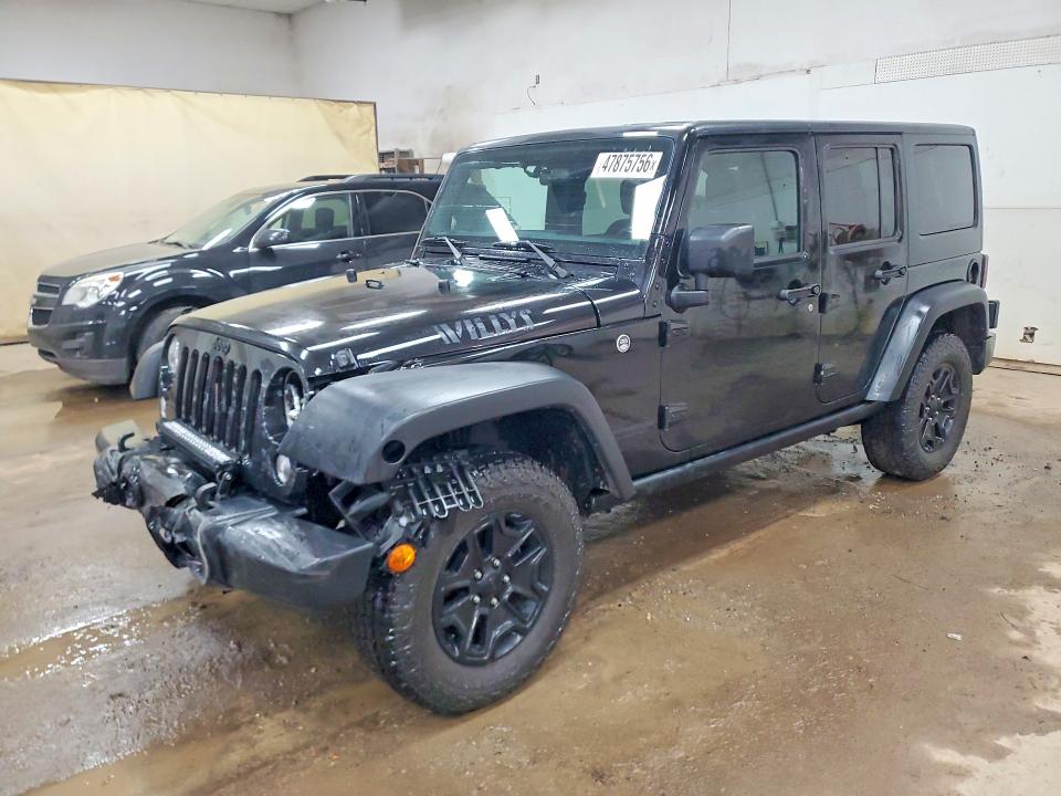 47875756 :رقم المزاد ، 1C4BJWDG2JL867612 vin ، 2018 Jeep Wrangler Unlimited مزاد بيع