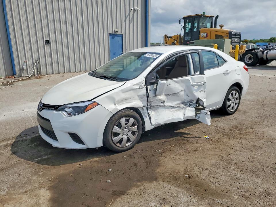 47433606 :رقم المزاد ، 5YFBURHE0FP287128 vin ، 2015 Toyota Corolla مزاد بيع