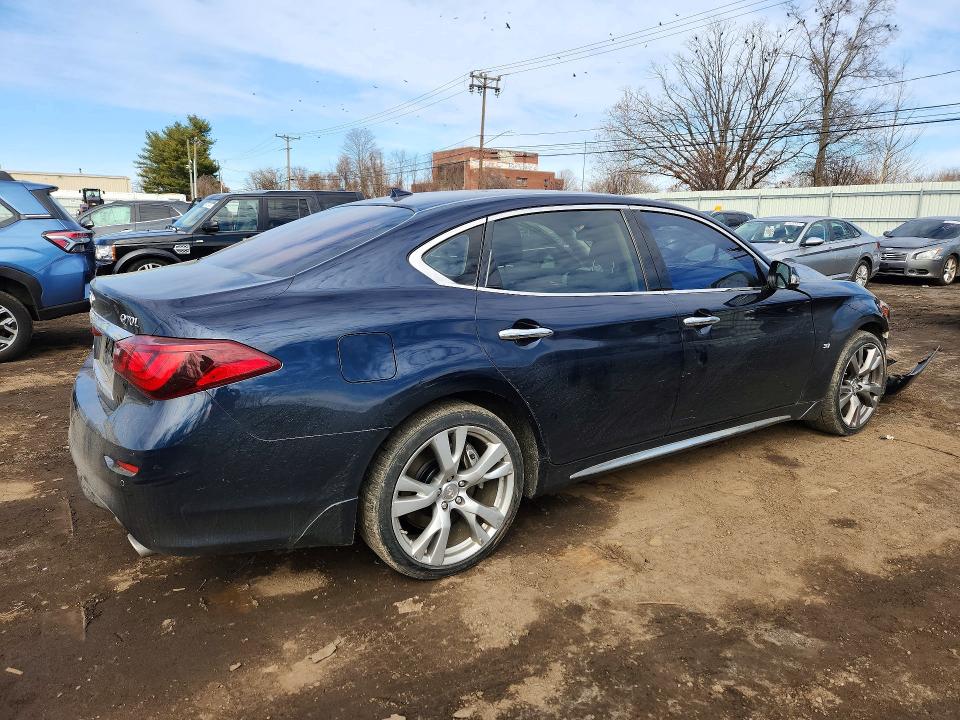 Продаж на аукціоні авто 2019 Infiniti Q70l, vin: JN1BY1PR2KM725156, номер лоту: 46261166