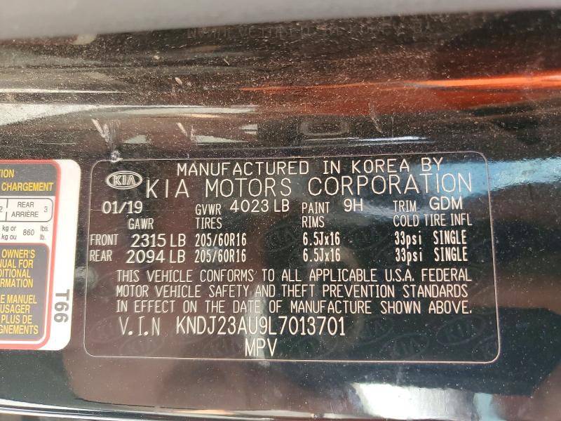 Продаж на аукціоні авто 2020 Kia Soul, vin: KNDJ23AU9L7013701, номер лоту: 47442756