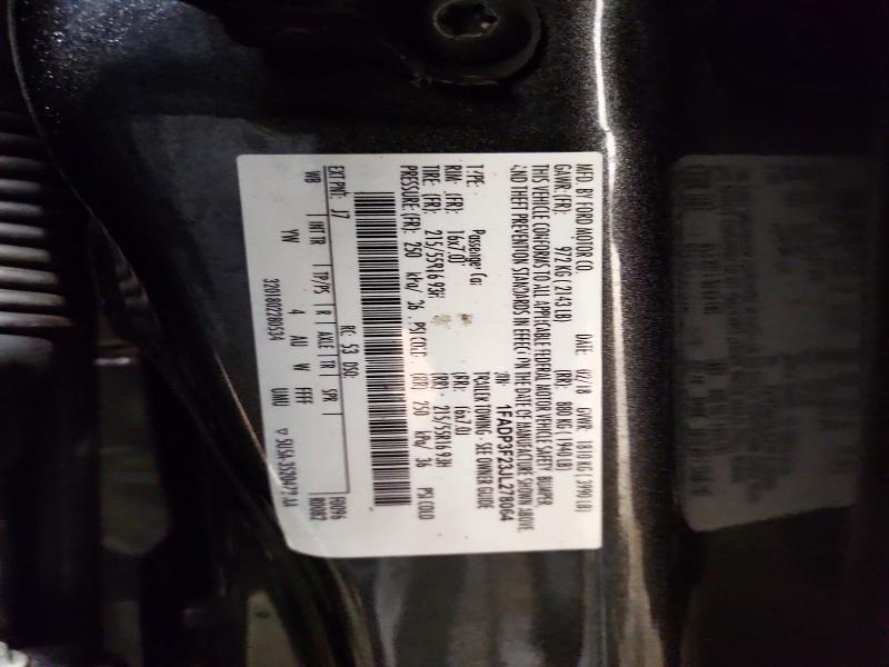 Aukcja sprzedaży 2018 Ford Focus, vin: 1FADP3F23JL278064, numer aukcji: 46916686