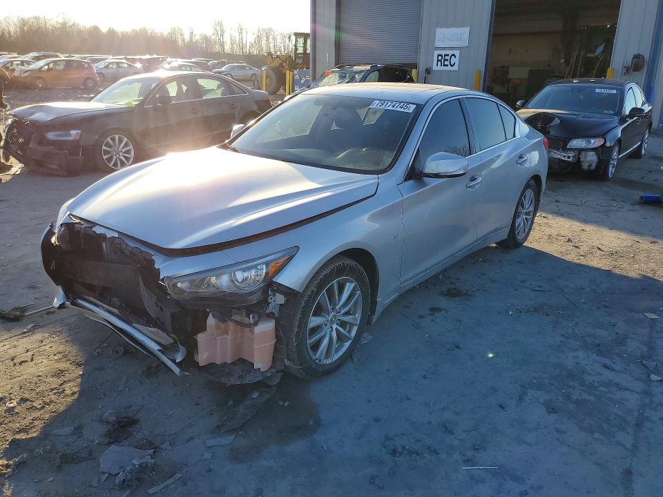 Auction sale of the 2014 Infiniti Q50, vin: JN1BV7AR2EM706051, lot number: 79174745