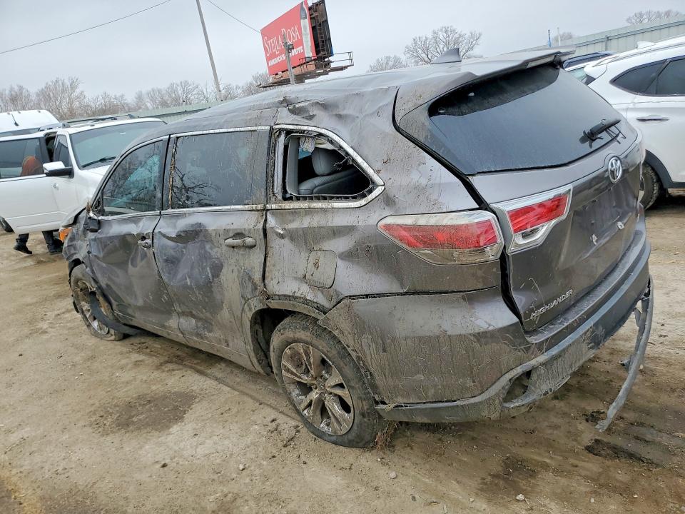 2016 Toyota Highlander მანქანა იყიდება აუქციონზე, vin: 5TDZKRFH6GS183866, აუქციონის ნომერი: 79753745