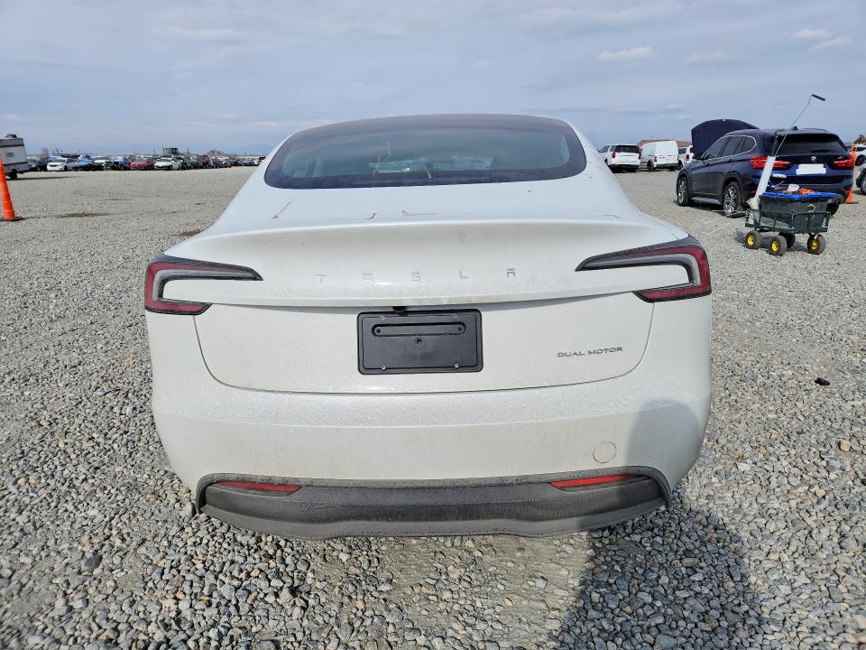 Aukcja sprzedaży 2025 Tesla Model 3, vin: 5YJ3E1EB4SF060530, numer aukcji: 47946566