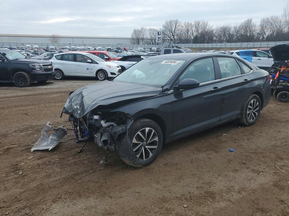 Auction sale of the 2024 Volkswagen Jetta, vin: 3VW5M7BU6RM046121, lot number: 46899896