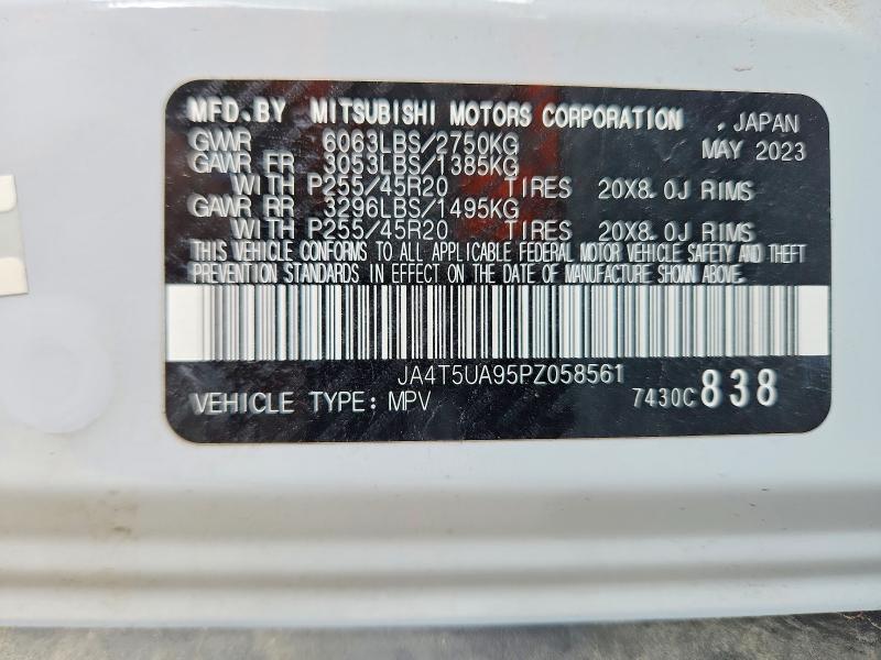 Продаж на аукціоні авто 2023 Mitsubishi Outlander, vin: JA4T5UA95PZ058561, номер лоту: 79606315